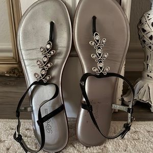 Brighton oyster sandals Sz 9.5